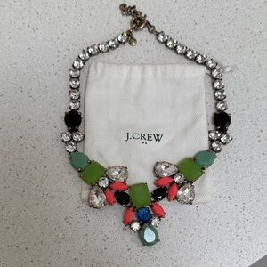 J. Crew Vibrant Gemstone Necklace